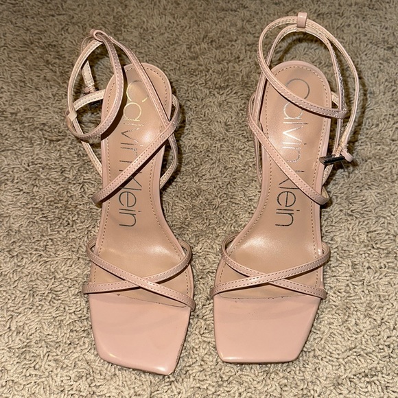 Calvin Klein Nude Heels - Picture 1 of 2